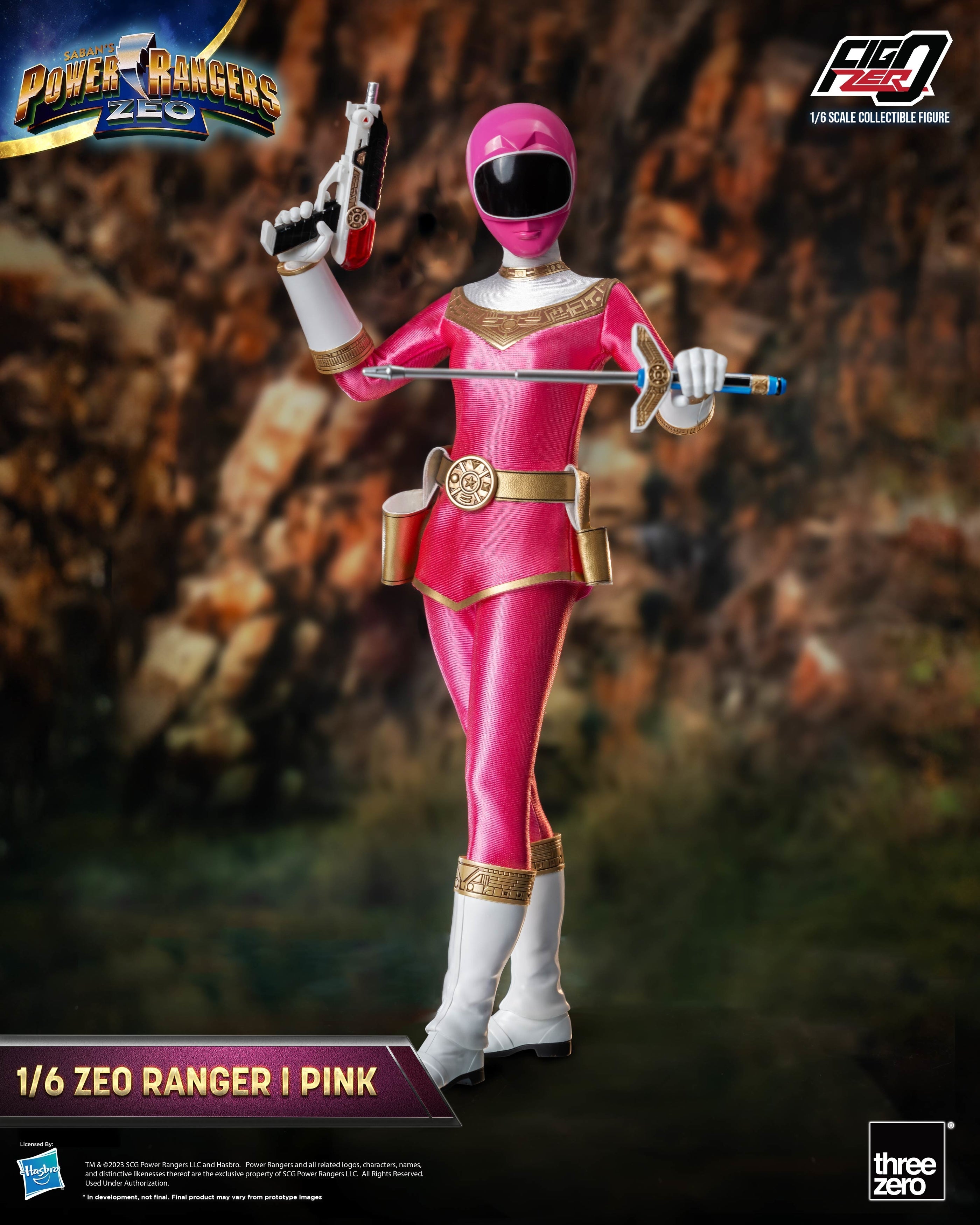 FigZero Zeo Ranger I Pink