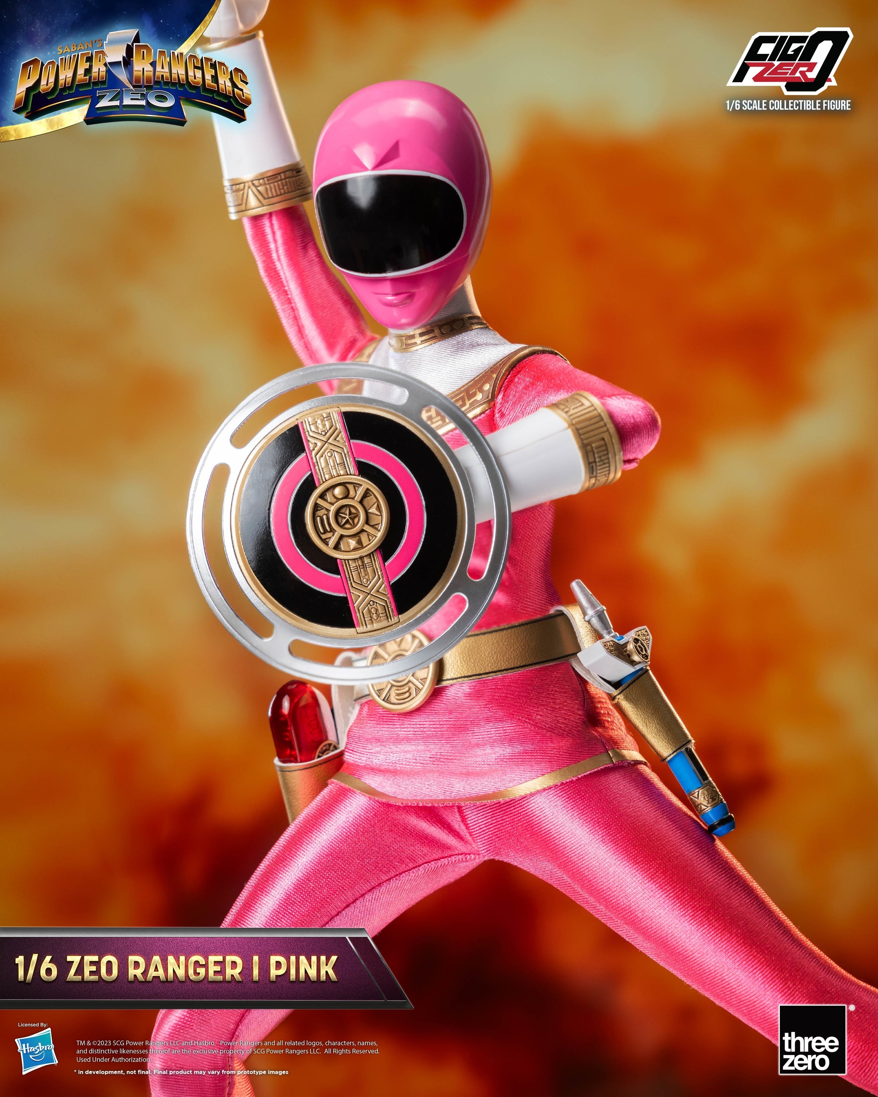 FigZero Zeo Ranger I Pink