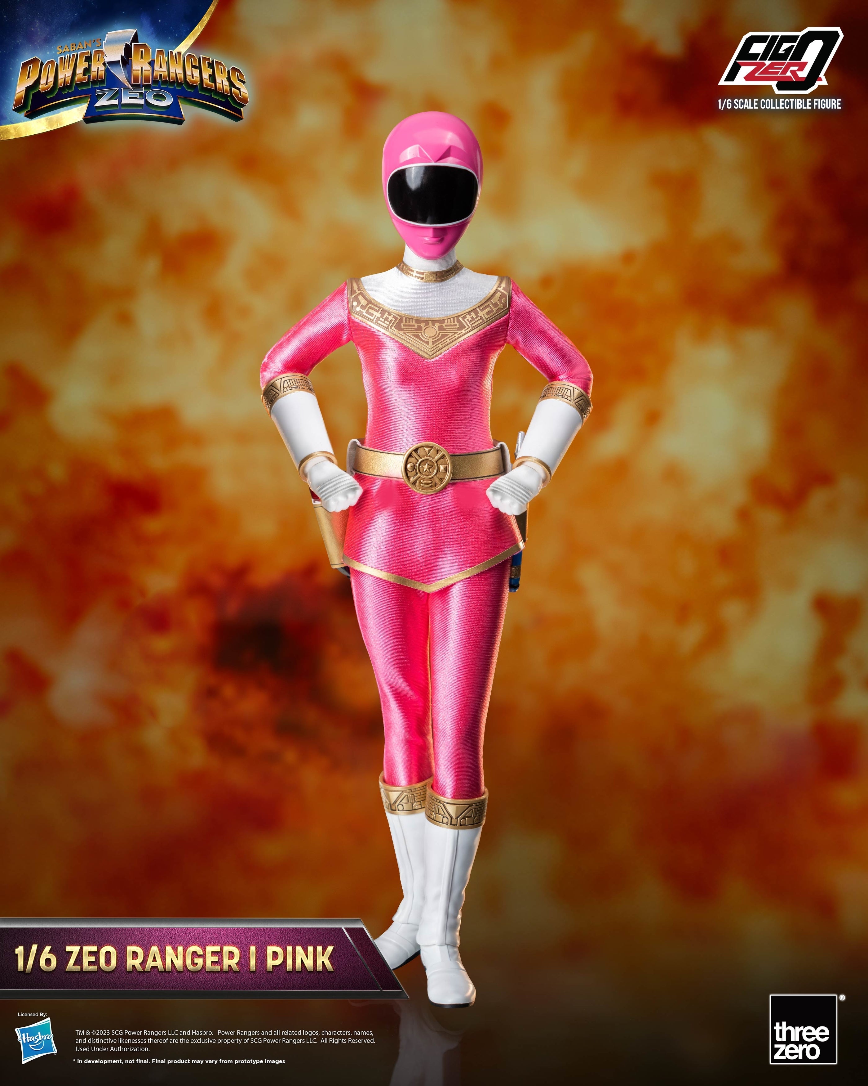 FigZero Zeo Ranger I Pink