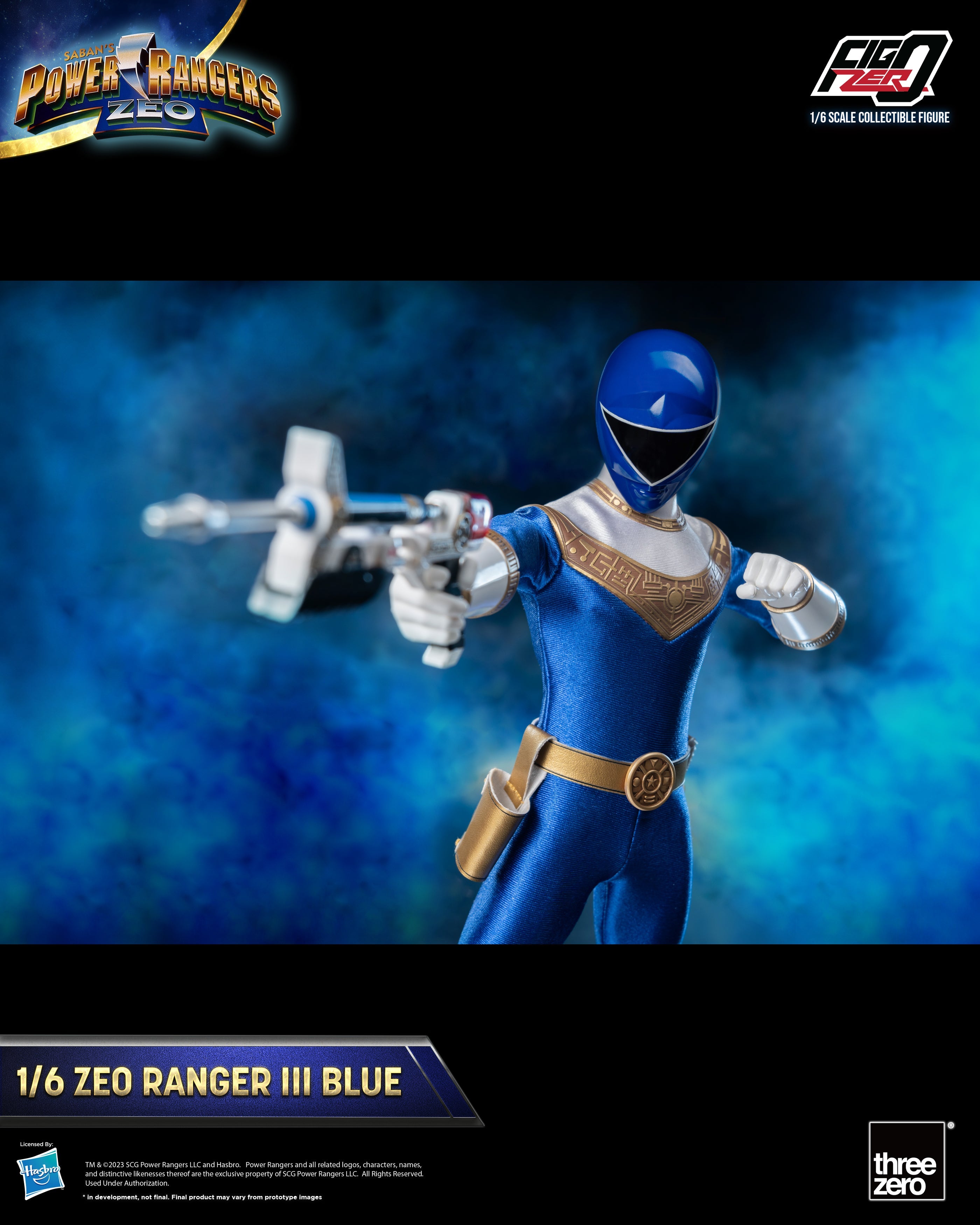 FigZero Zeo Ranger III Blue