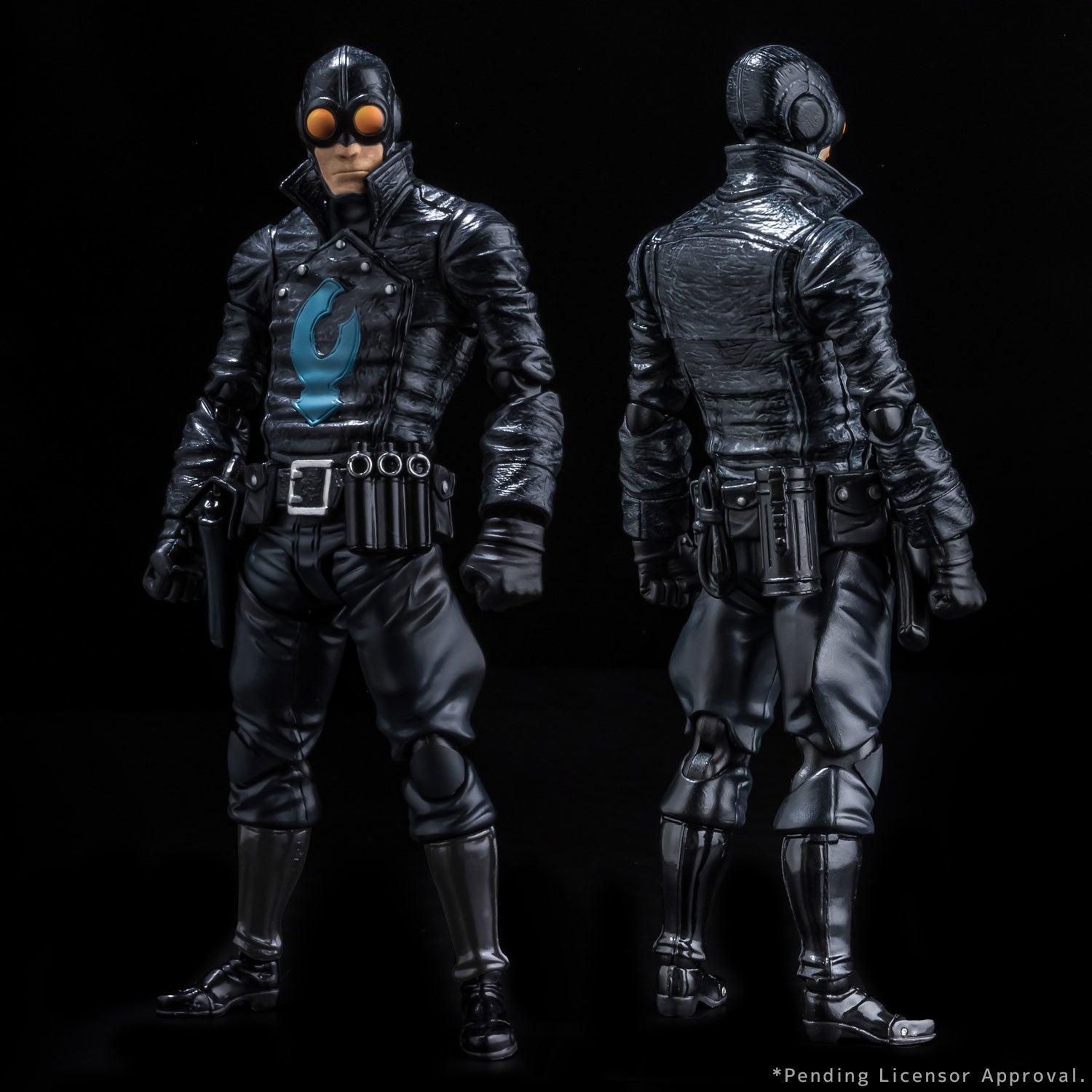 Hellboy Lobster Johnson 1/12 Scale Action Figure