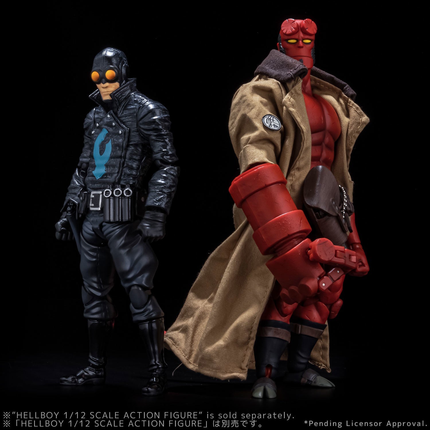 Hellboy Lobster Johnson 1/12 Scale Action Figure