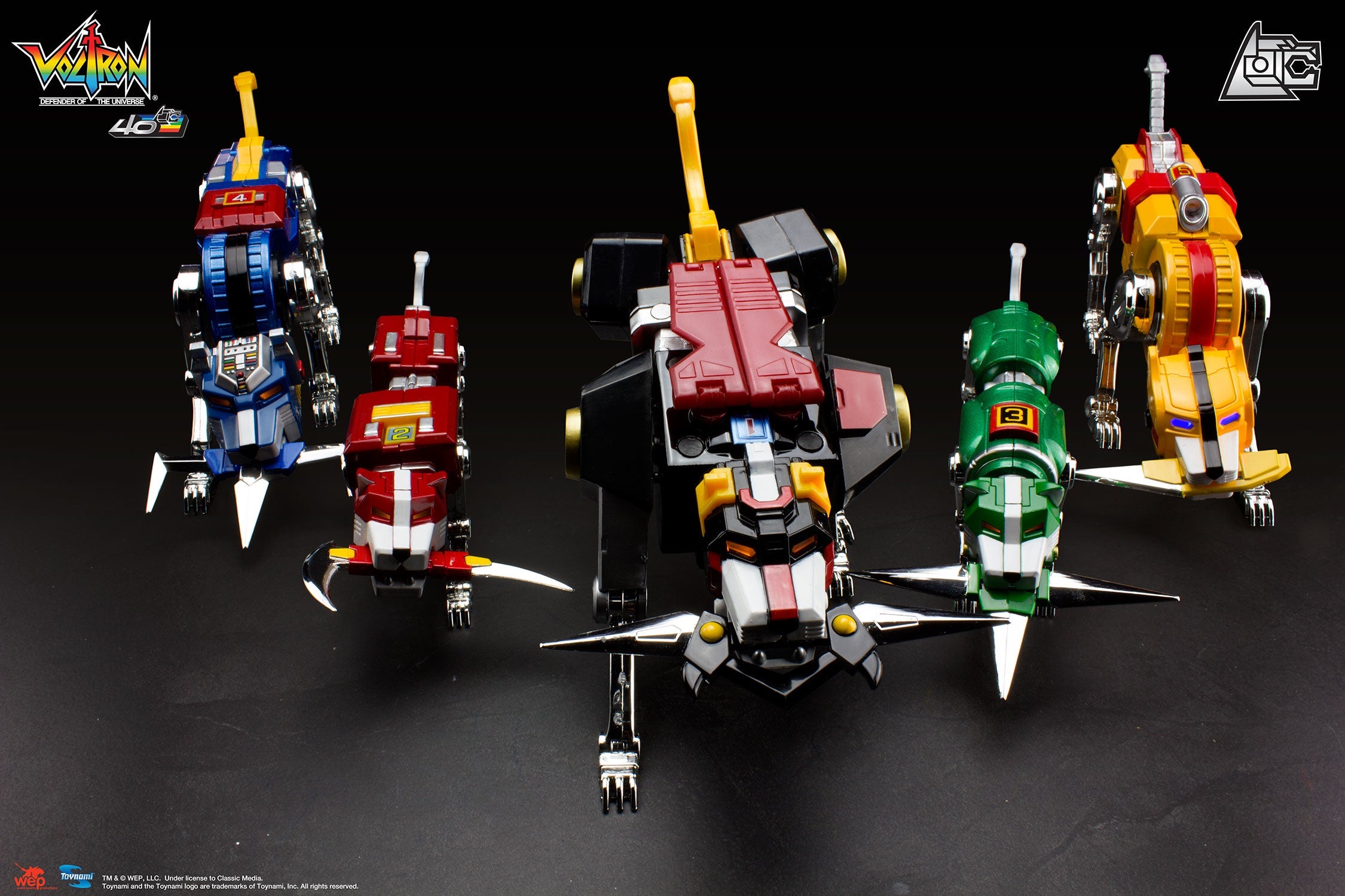 [PREORDER] Toynami Voltron 40th Anniversary Set