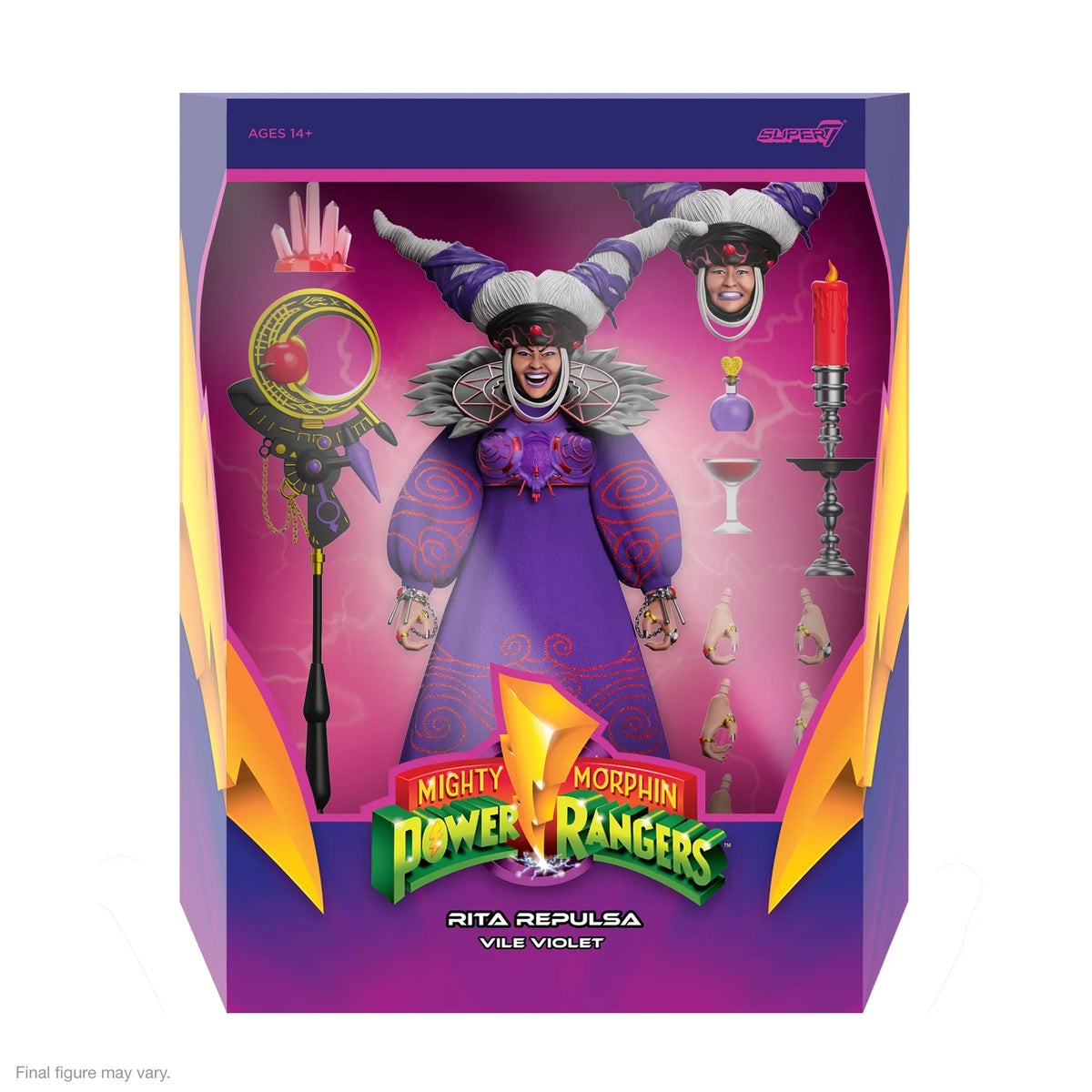 Power Rangers ULTIMATES! Rita Repulsa (Vile Violet)