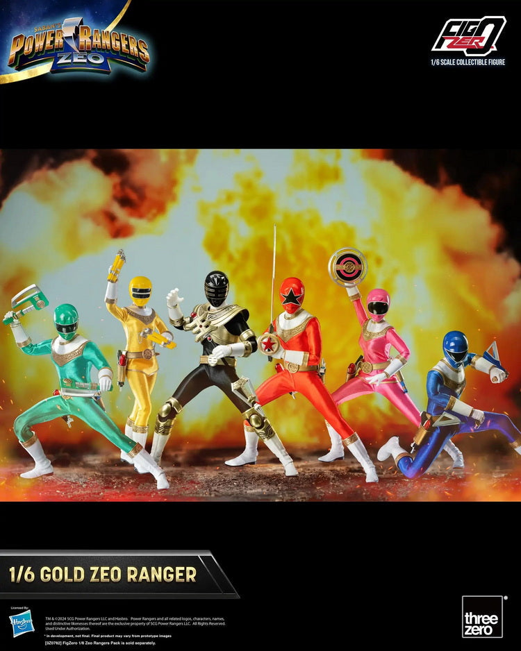 [PREORDER] FigZero Gold Zeo Power Ranger - Power Rangers Zeo