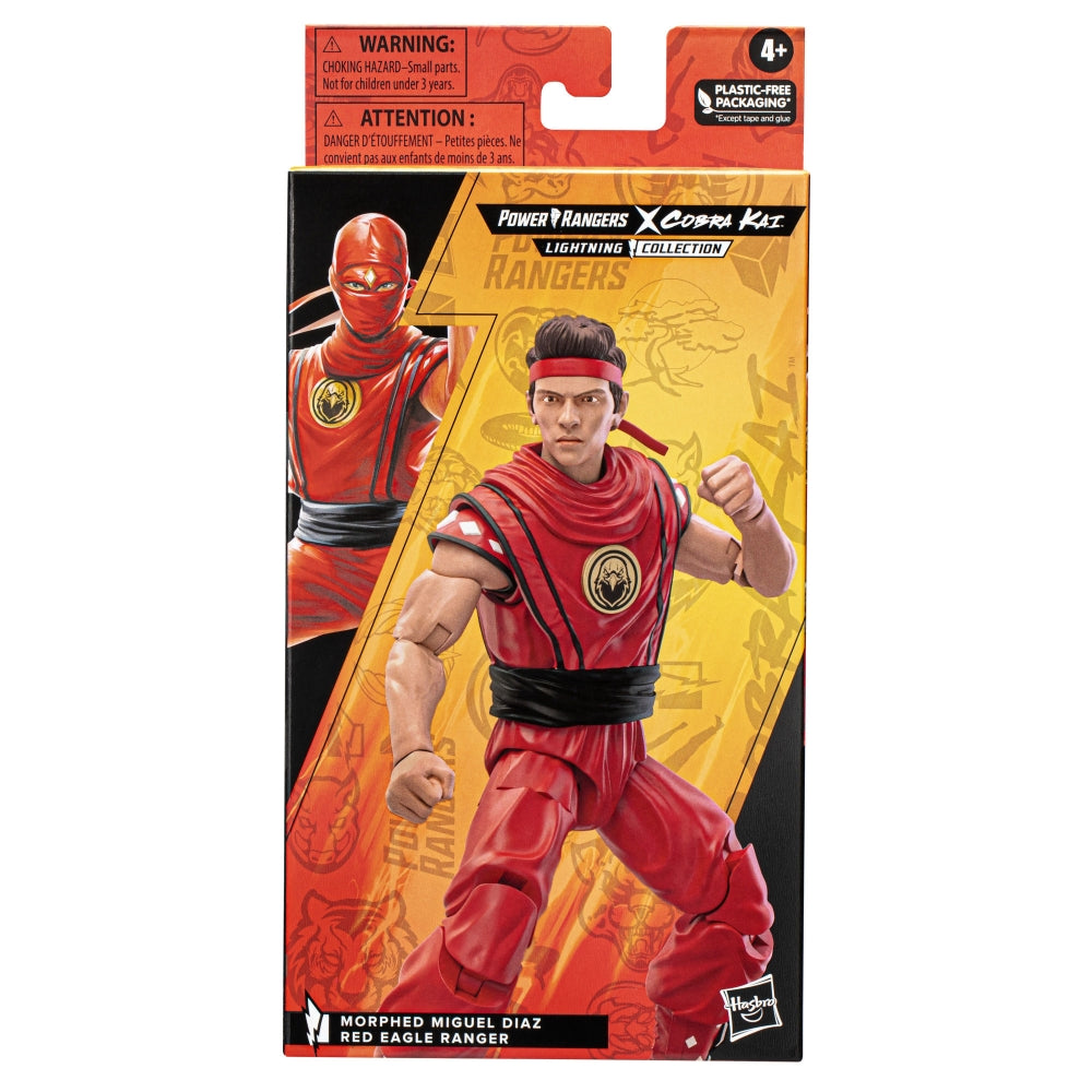 Lightning Collection Cobra Kai Miguel Diaz Morphed Red Eagle Ranger