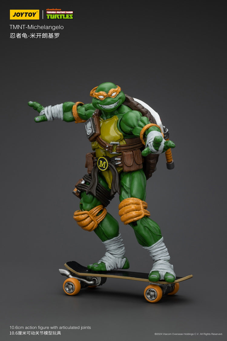 [PREORDER] JoyToy TMNT Michelangelo 1/18 Scale Figure