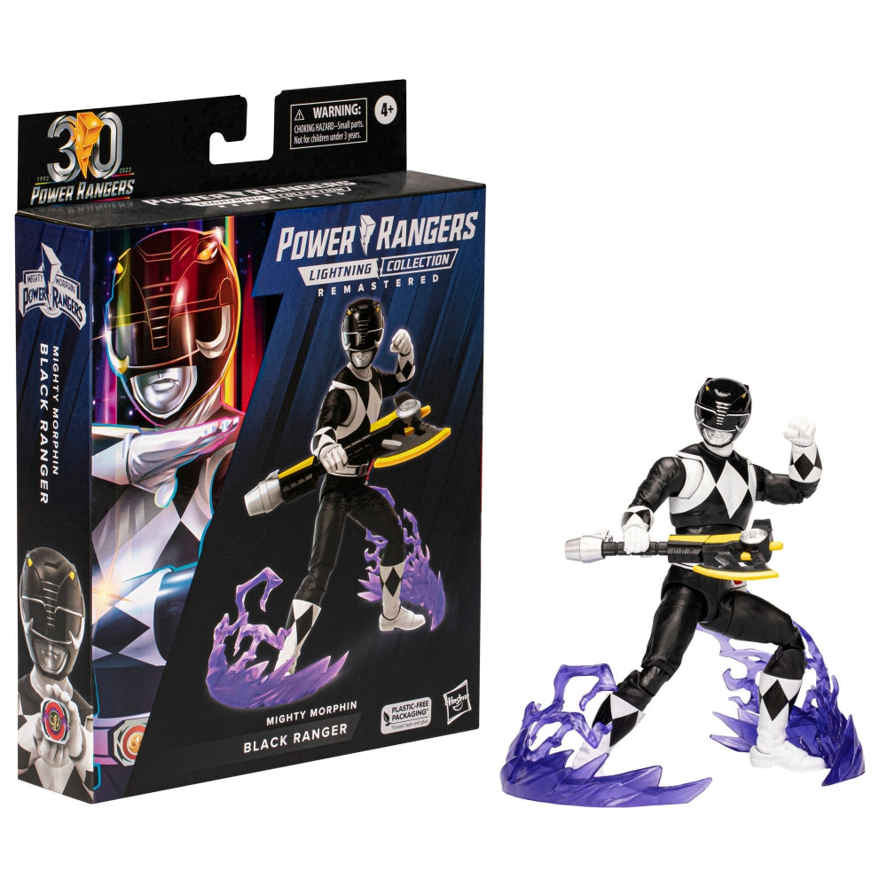 Lightning Collection Remastered Mighty Morphin Black Ranger