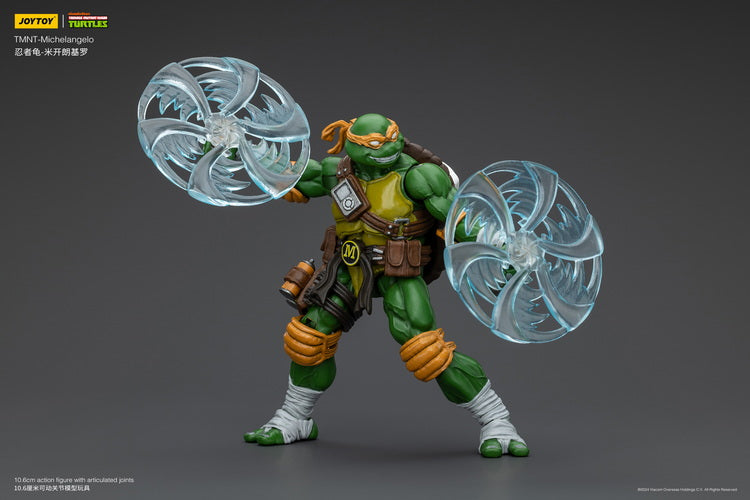 [PREORDER] JoyToy TMNT Michelangelo 1/18 Scale Figure