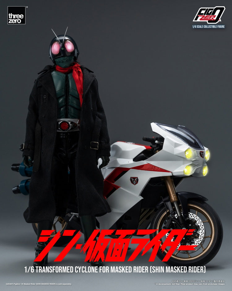 FigZero Transformed Cyclone for Shin Kamen Rider