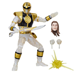 Lightning Collection Mighty Morphin Metallic White Ranger