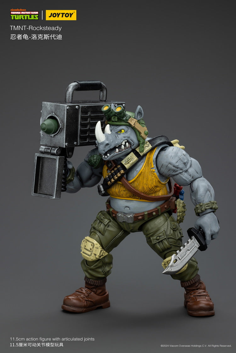 [PREORDER] JoyToy TMNT Rocksteady 1/18 Scale Figure