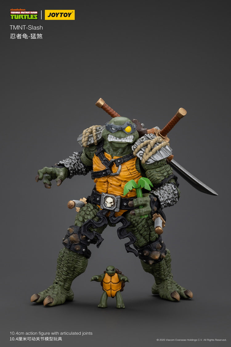 [PREORDER] JoyToy TMNT Slash 1/18 Scale Figure