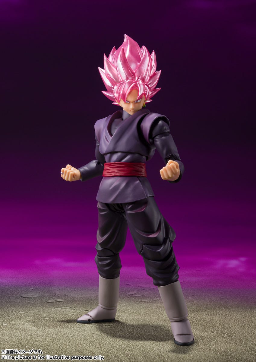 SH Figuarts Goku Black Super Saiyan Rose