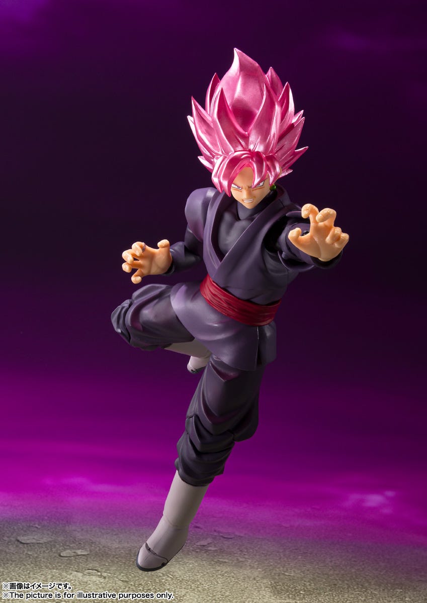 SH Figuarts Goku Black Super Saiyan Rose