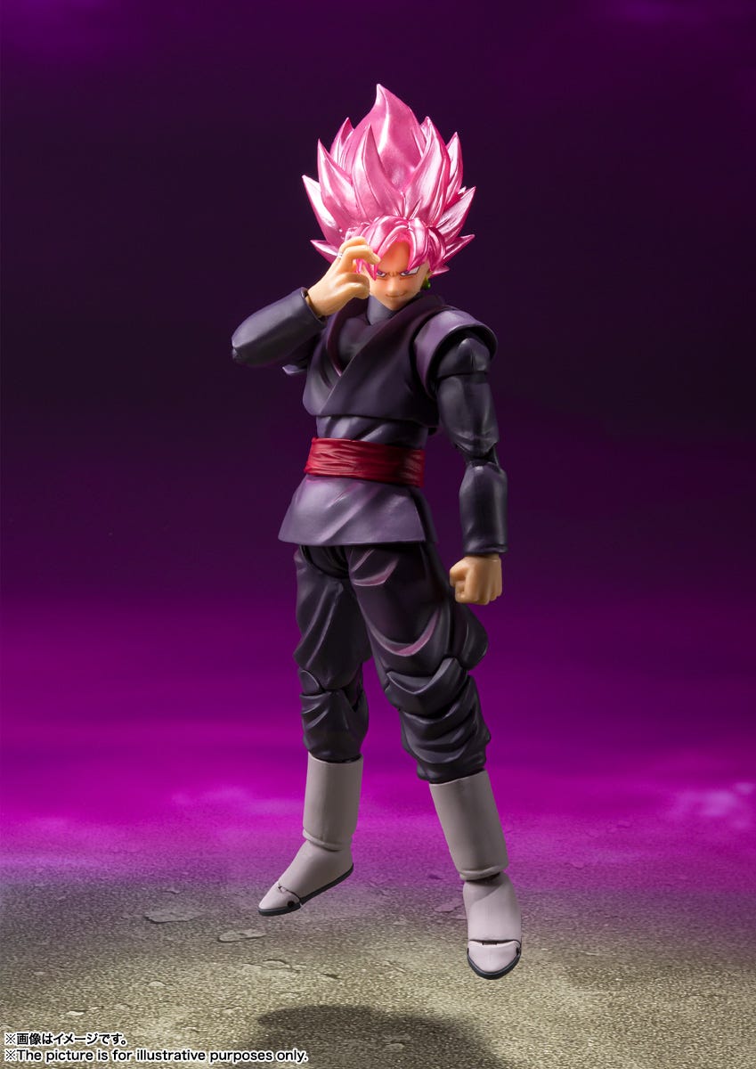 SH Figuarts Goku Black Super Saiyan Rose