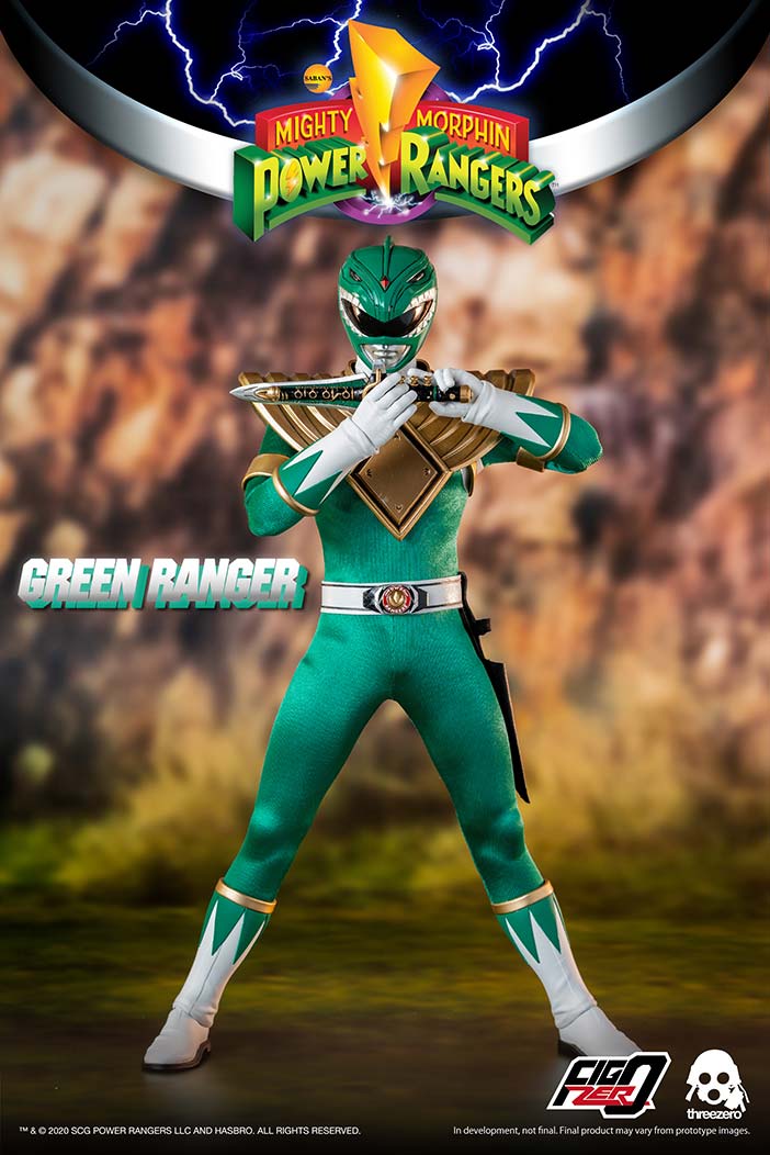 ThreeZero Green Power Ranger 1/6 Scale Figure