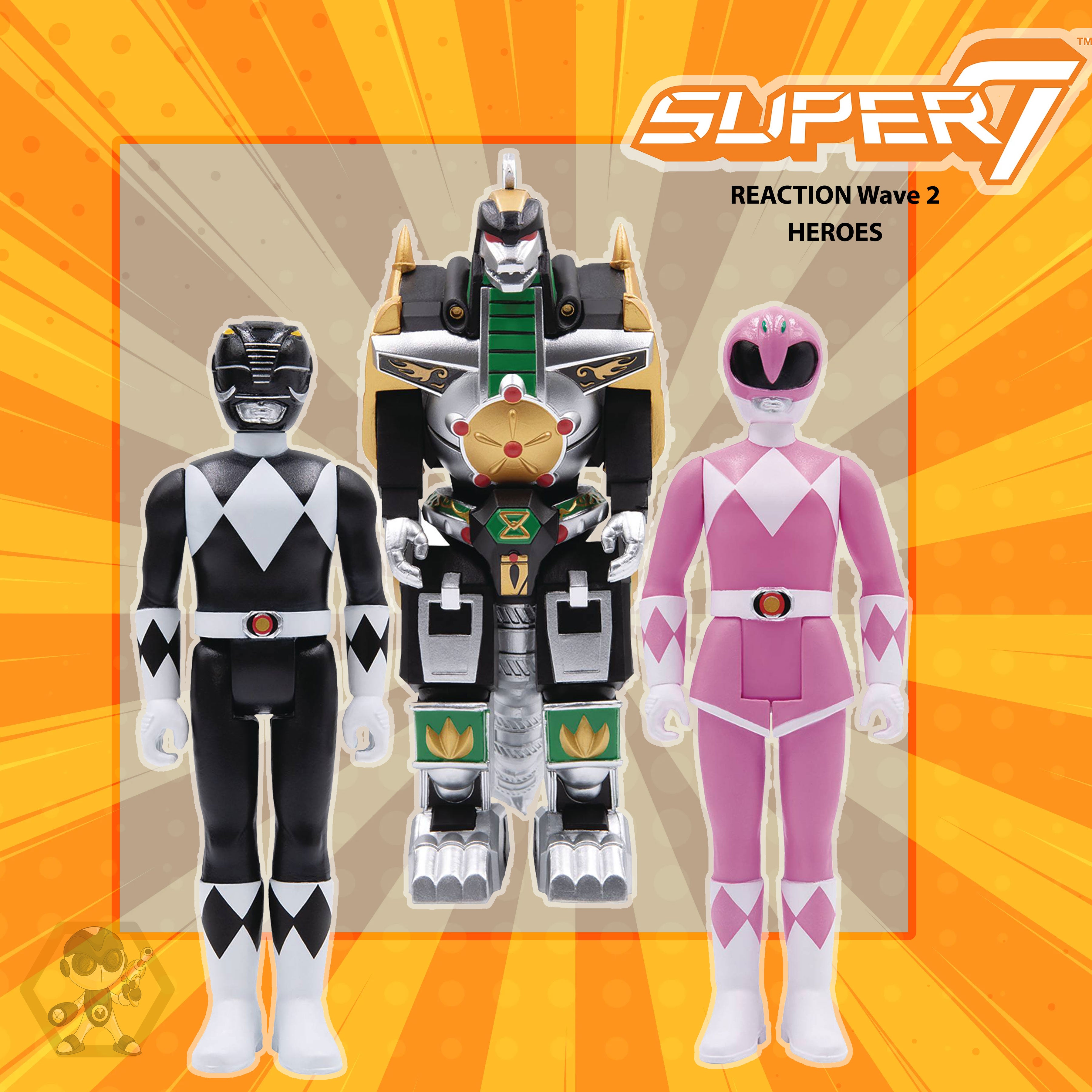 Power Rangers Super 7 Reaction Wave 2