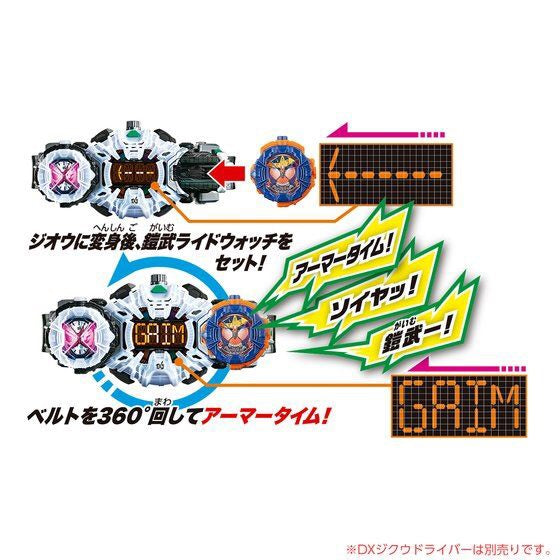 DX Gaim RideWatch