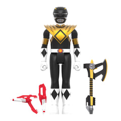 Power Rangers ReAction Figure Wave 4 - Black Ranger (Dragon Shield)