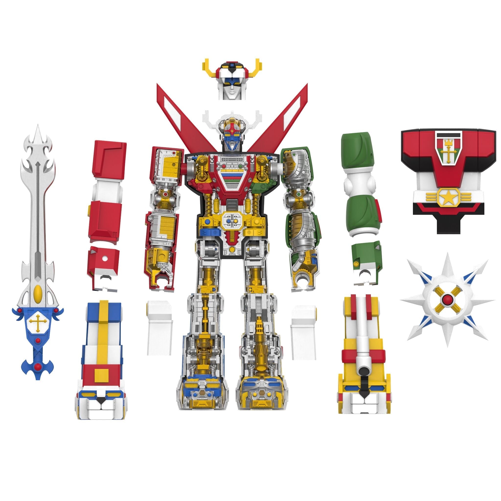 Super Cyborg Voltron - Full Color