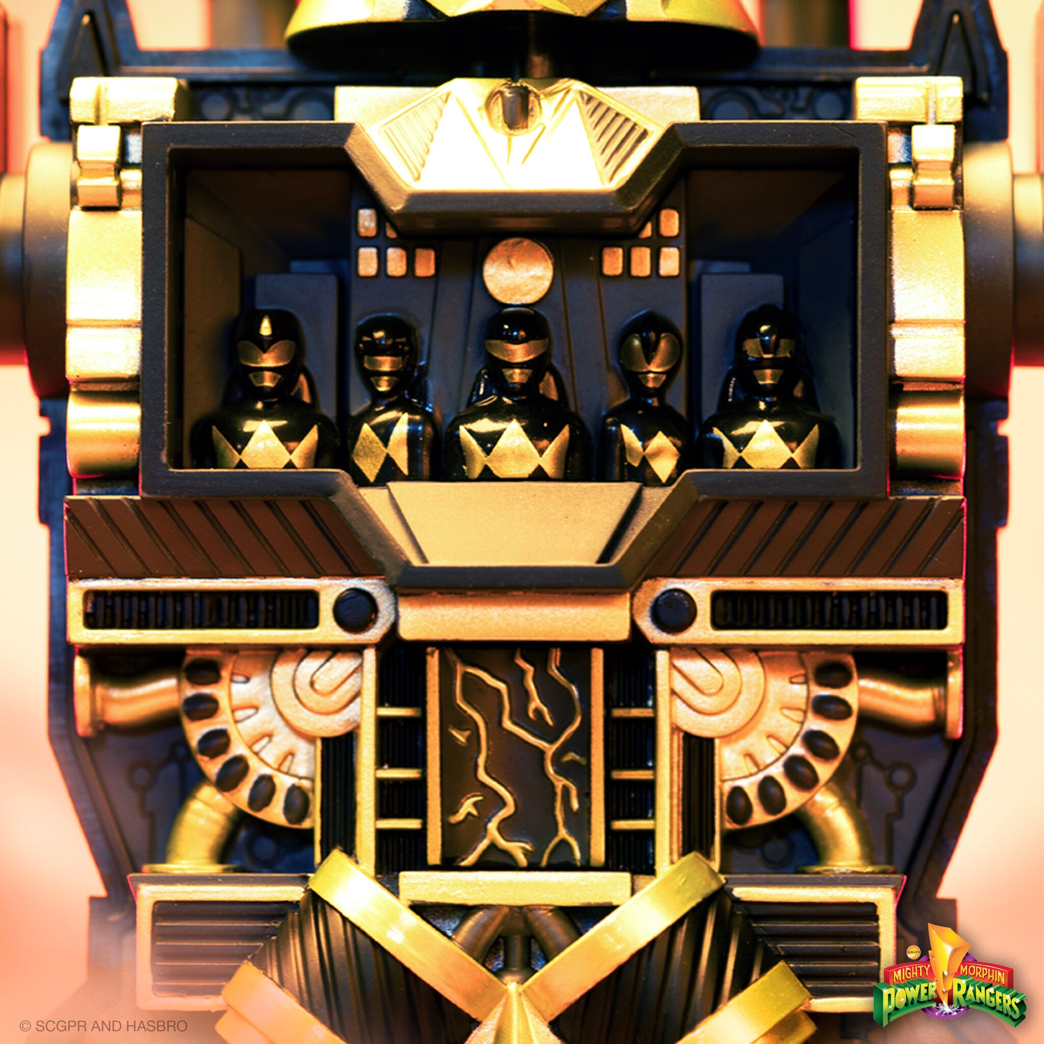 Super Cyborg Megazord - Black & Gold