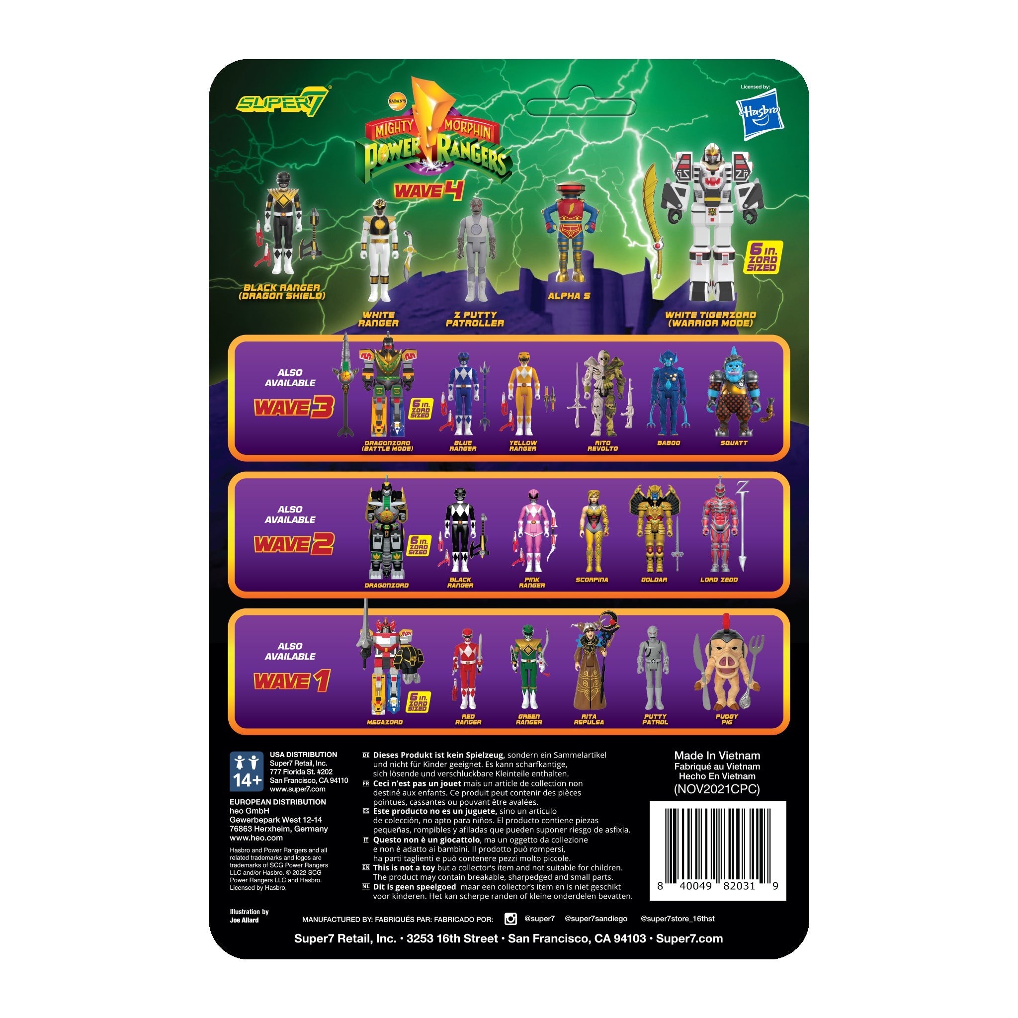 Power Rangers ReAction Figure Wave 4 - Z Putty Patroller