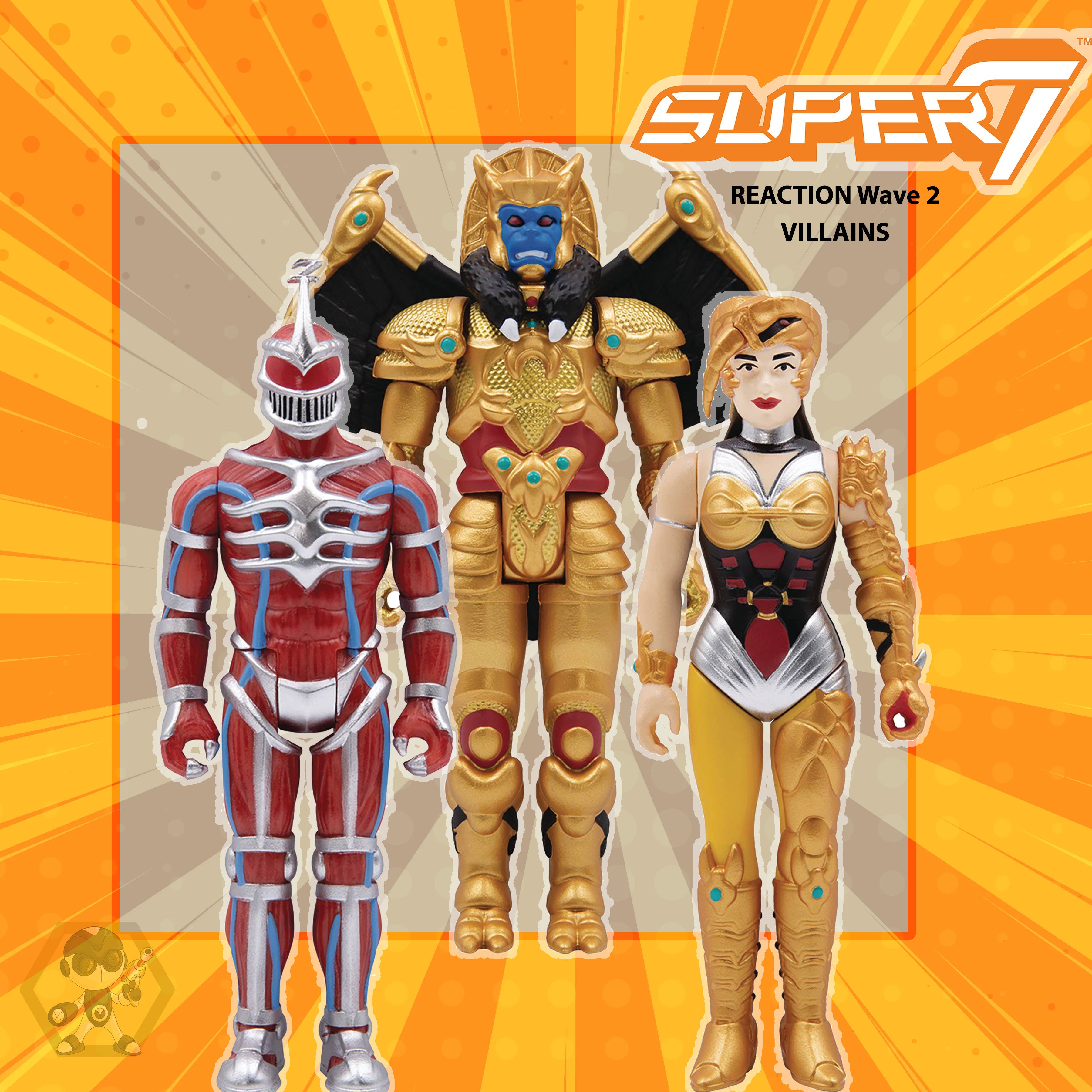 Power Rangers Super 7 Reaction Wave 2