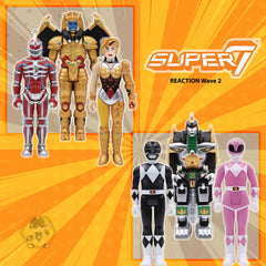 Power Rangers Super 7 Reaction Wave 2