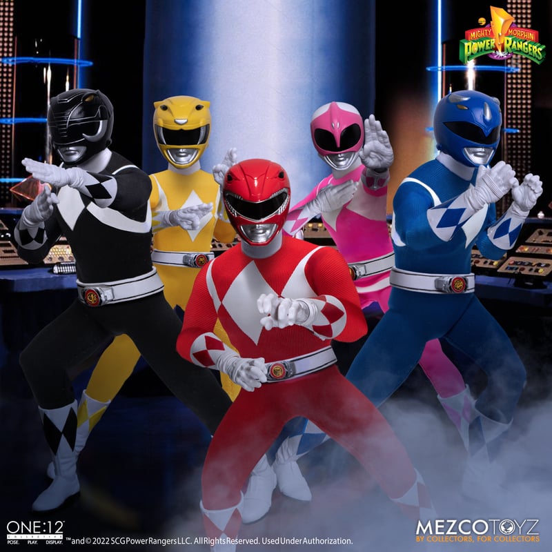 [PREORDER] Power Rangers Mezco One:12 Collective Deluxe Boxed Set