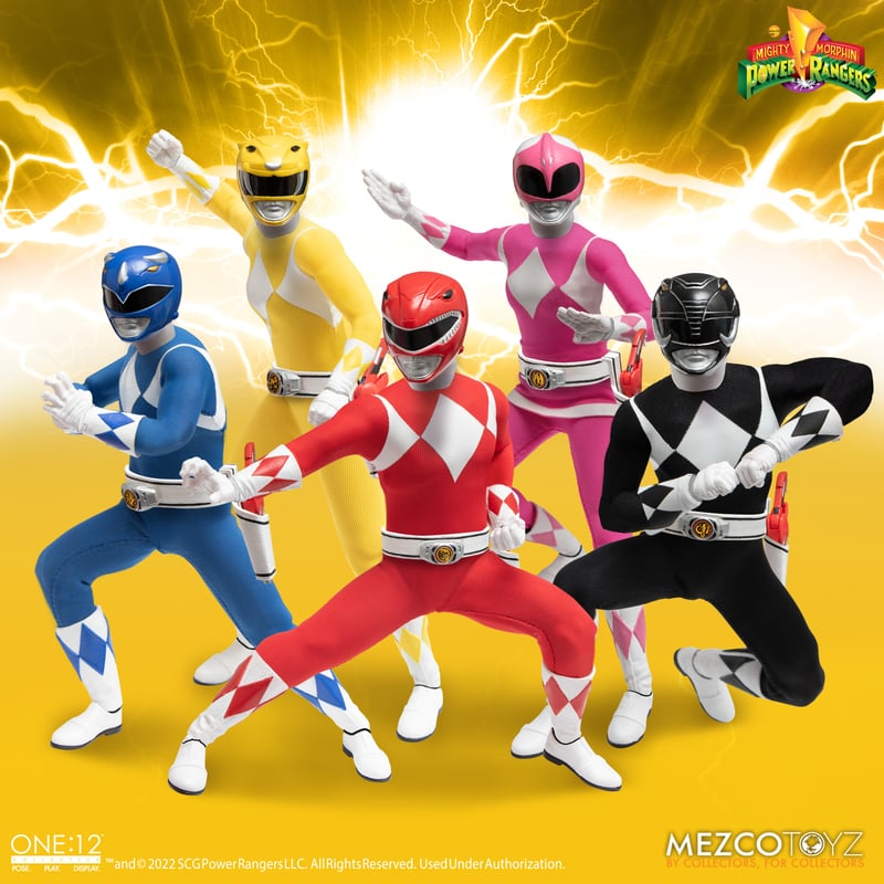 [PREORDER] Power Rangers Mezco One:12 Collective Deluxe Boxed Set