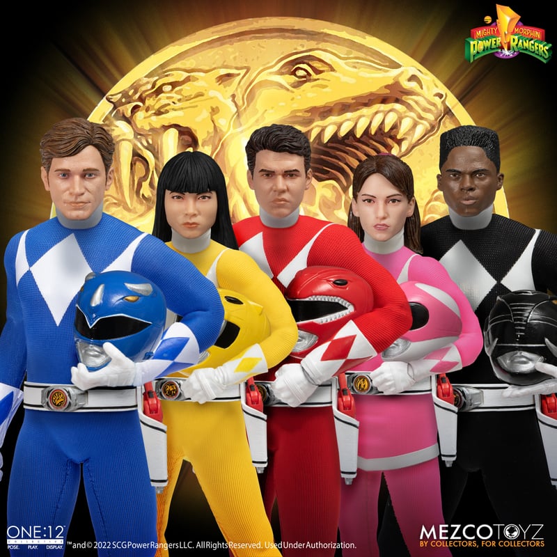 [PREORDER] Power Rangers Mezco One:12 Collective Deluxe Boxed Set