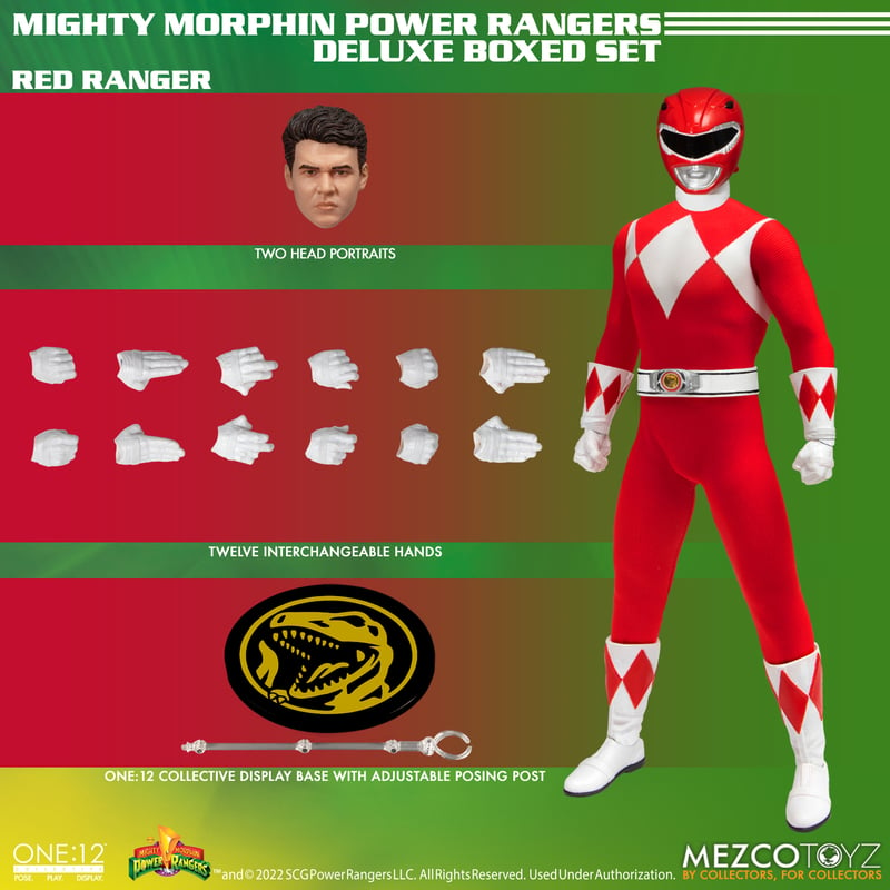 [PREORDER] Power Rangers Mezco One:12 Collective Deluxe Boxed Set