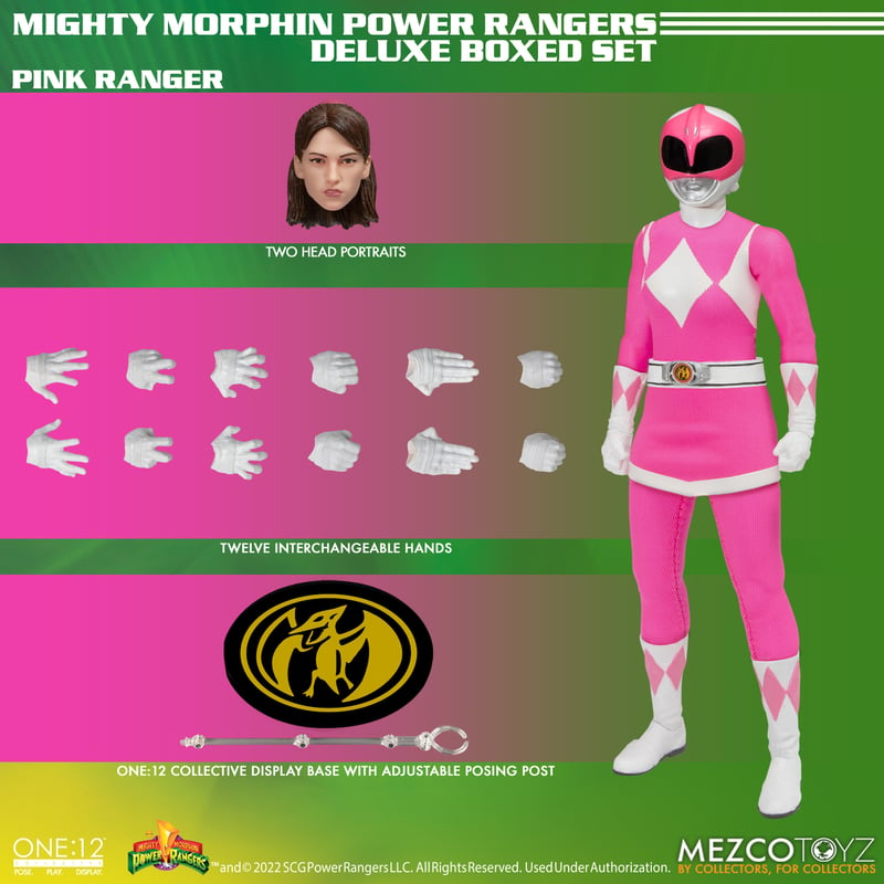 [PREORDER] Power Rangers Mezco One:12 Collective Deluxe Boxed Set