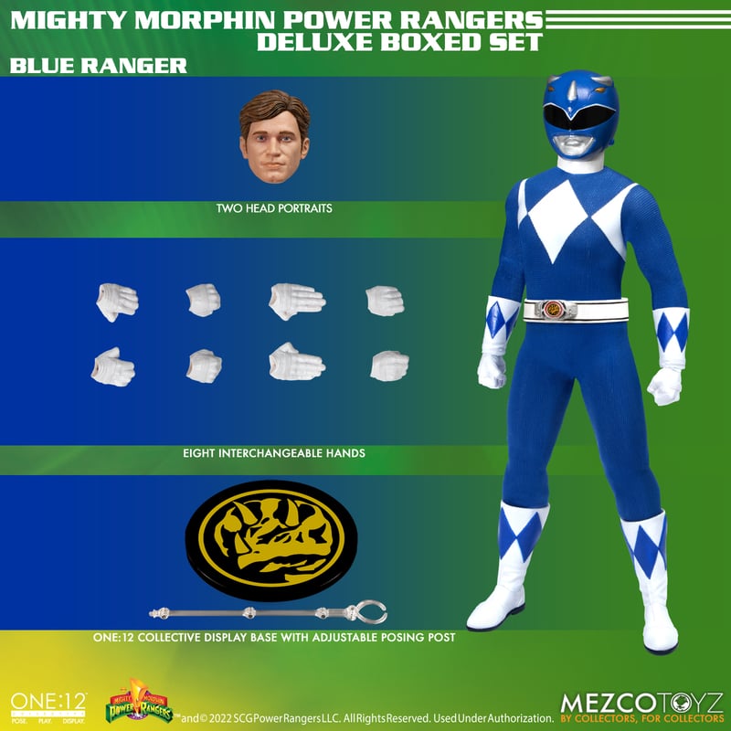 [PREORDER] Power Rangers Mezco One:12 Collective Deluxe Boxed Set