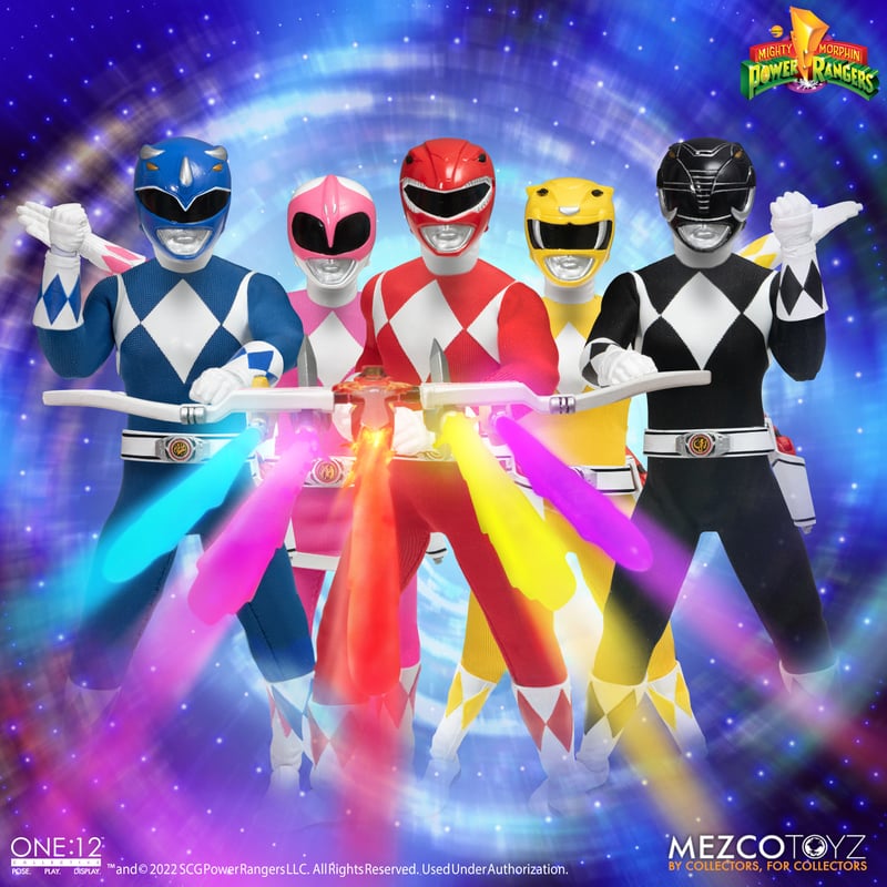 [PREORDER] Power Rangers Mezco One:12 Collective Deluxe Boxed Set